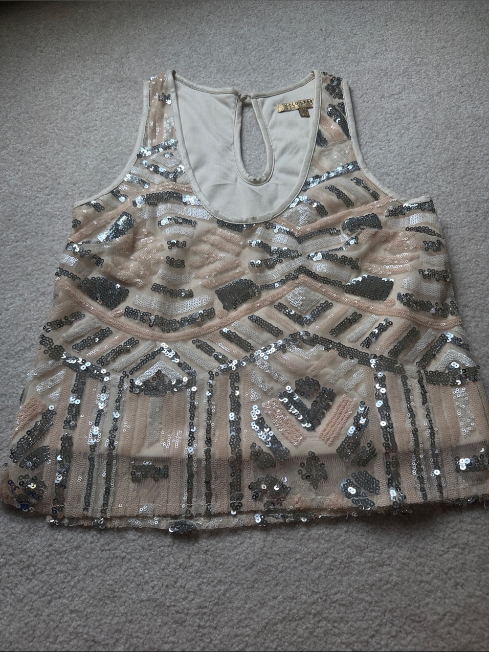Sequin top